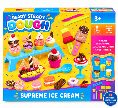 Play dough ice cream set - play, 280g