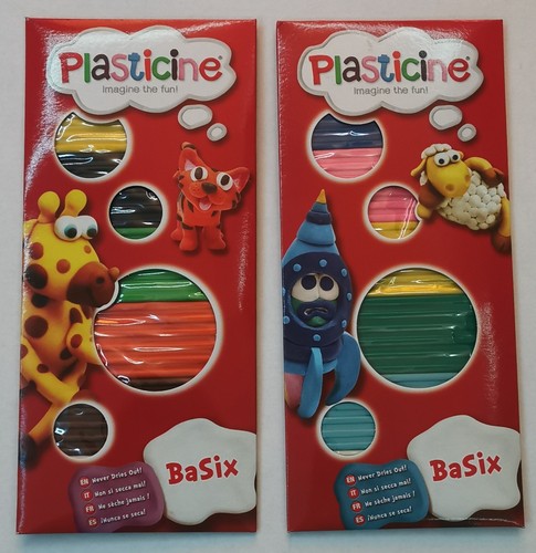 Plasticine packs 12 - x2,