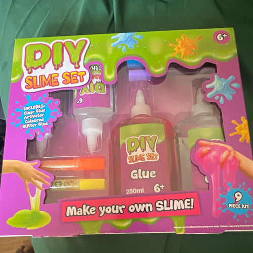 Diy slime set mania make - set, your