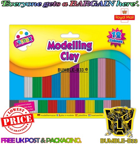 12pk modelling clay kids - 12pk,