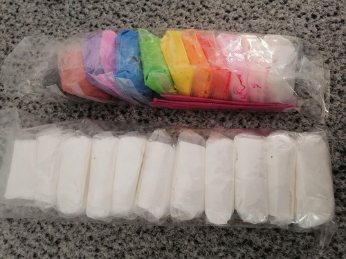 Kids air dry clay piece - piece, set