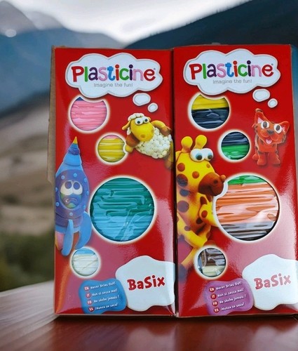 Plasticine basix different - 2x,