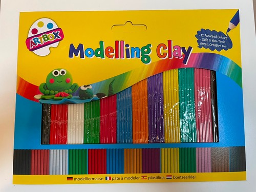 Colours modelling clay set - 12,