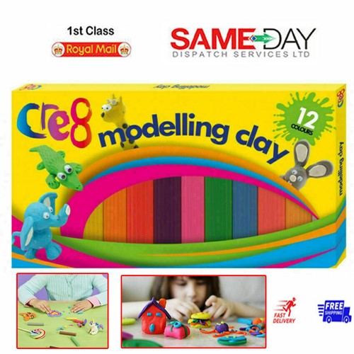 Colours modelling clay - 12,