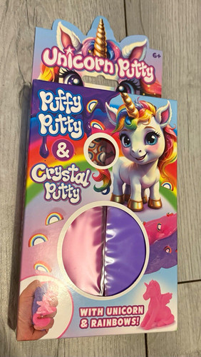 Unicorn putty puffy - puffy, &