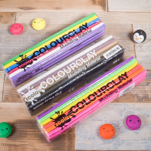 Scola 500g modelling clay - scola,