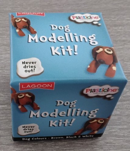 Lagoon plasticine dog - plasticine,