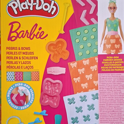 Play doh barbie pearls - pearls, bows