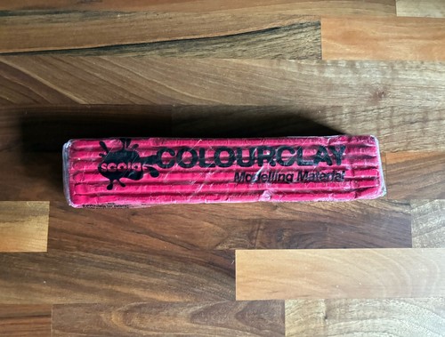 Scola colour clay 500g bar - colour,