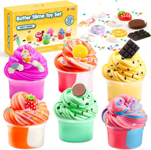 Fluffy butter slime kit - butter, pack